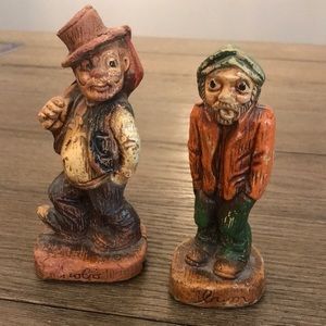 Vintage Multi Prod character figures hobo and other 50’s